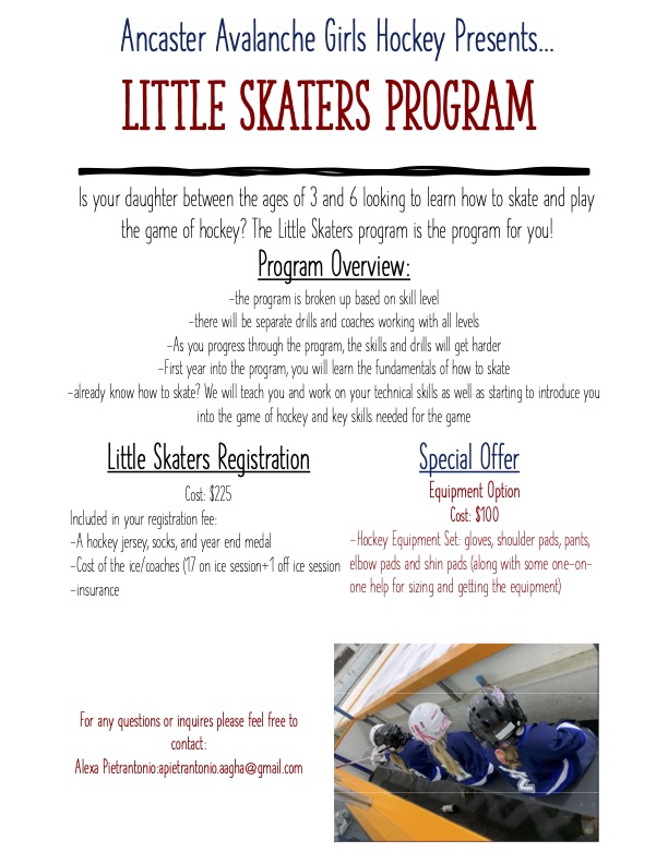 Little Skaters Program 